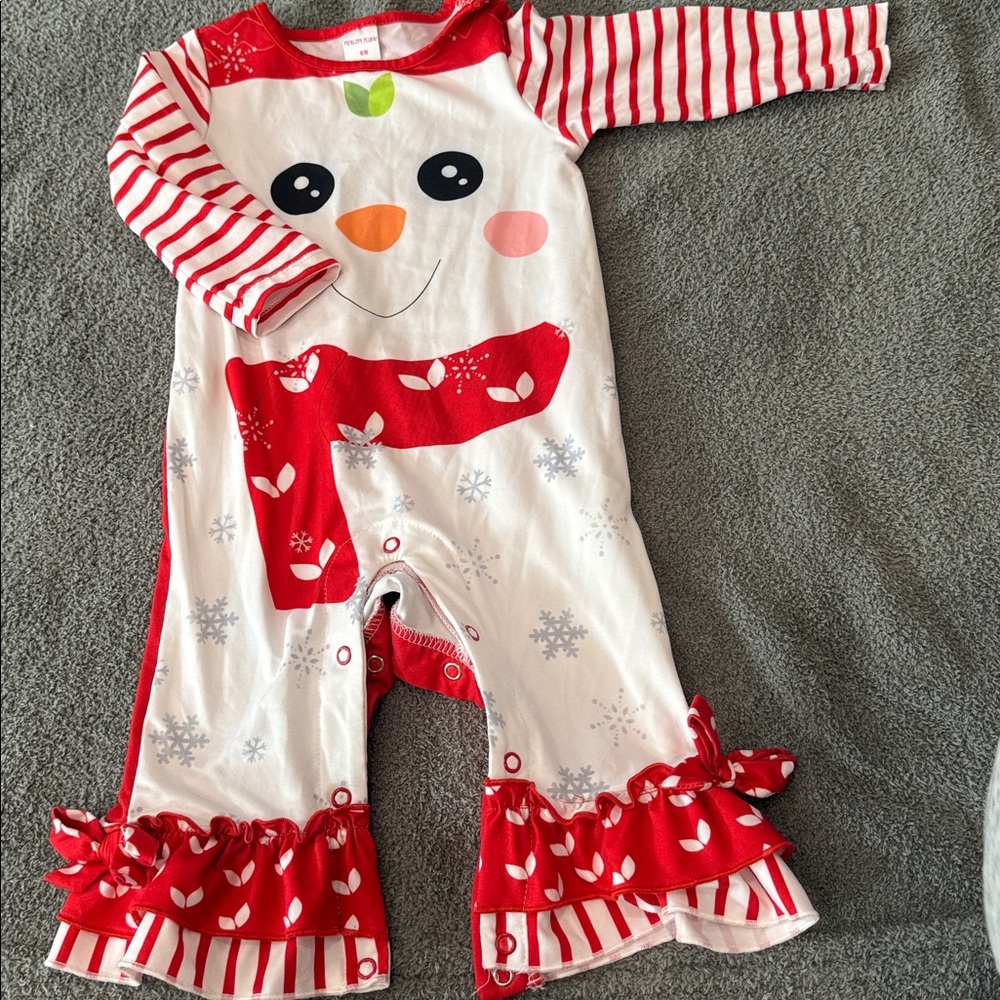 Penelope Plumm Christmas onesie